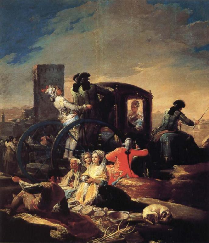 Francisco Goya Crockery Vendor France oil painting art